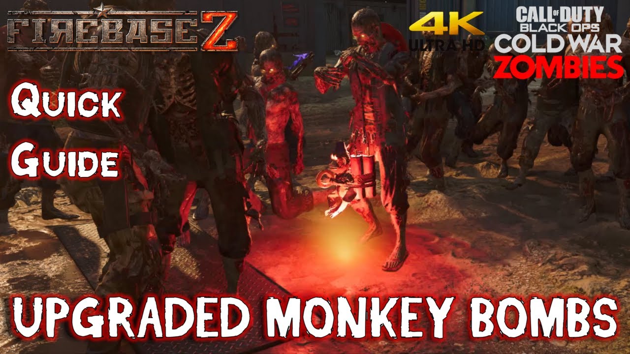FIREBASE Z Easter Eggs: Upgraded Monkey Bombs Guide (4K)