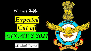 Expected cut off ||  AFCAT 2 2021
