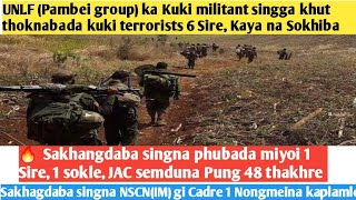 Unlf Pambei Group Ka Kuki Militant Singga Khut Thoknabada Kuki Terrorists 6 Sire, Kaya Na Sokhiba