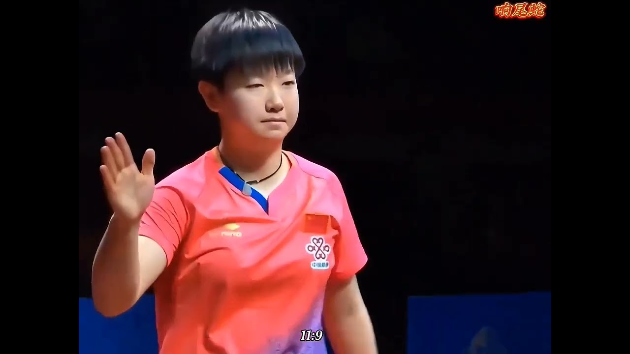 十八歲的孫穎莎到底有多瘋狂？五個月內把師姐們來來回回串了三輪！