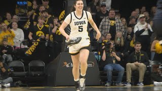 Ava Heiden scores career-high 27 to propel No. 14 Iowa women to 99-76 romp over Penn State