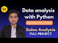 Sales Analysis Project (Part 2) | Python Data Analysis & Visualization | EDA for Data Analysts