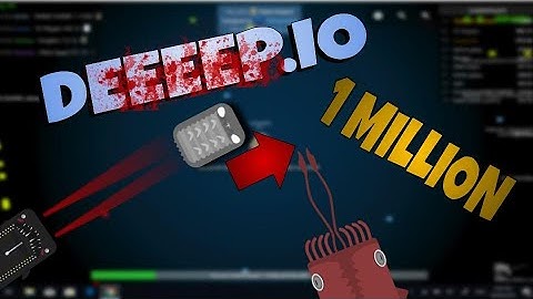 Deeeep.io 1 Million with the Giant Isopod!!!|| Deeeep.io Gameplay