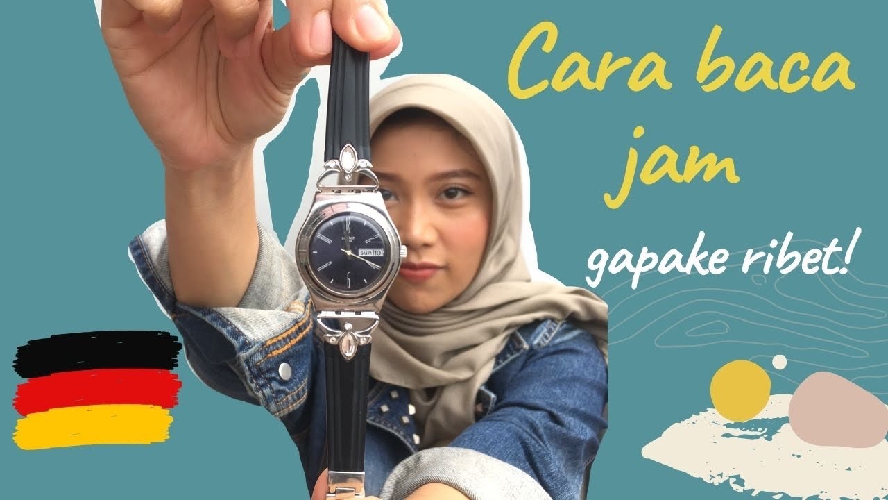 Cara baca jam sehari-hari (umgangsprachlich) | safiralidina