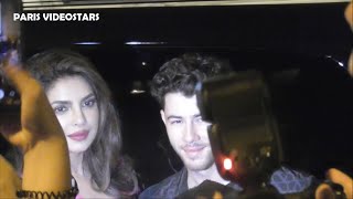 Nick JONAS & Priyanka CHOPRA @ Paris Fashion Week 5 march 2023 show Valentino