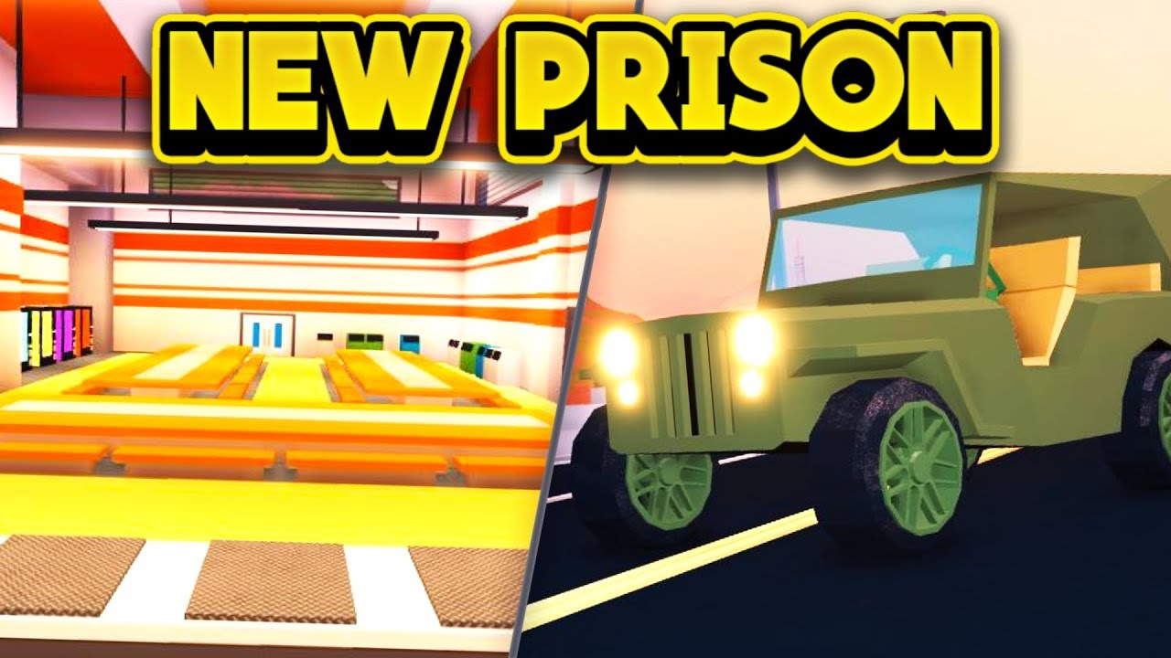 New Prison Military Jeep Next Update Roblox Jailbreak Youtube