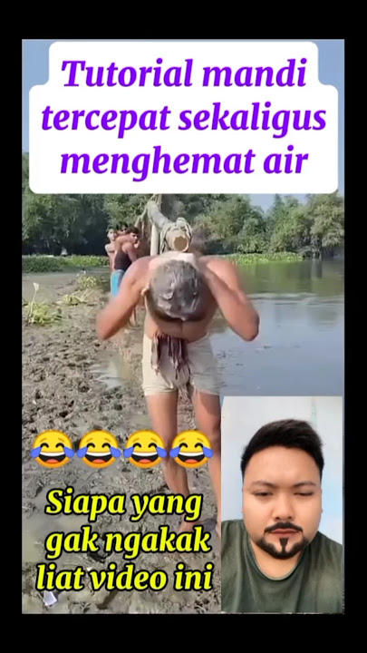 Boleh dicoba bagi yang malas mandi #viral #ngakak #hiburan #jangkauanluas