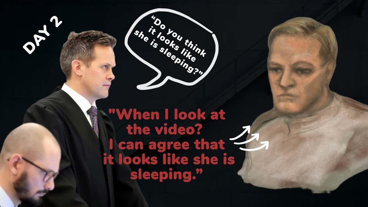 ДЕНЬ 2: Суд над Мариусом Боргом Хойби | Свидетель Скаугума завершает дачу показаний, и Мариус зан...