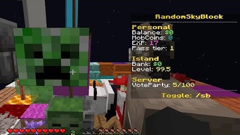 Skyblock, but Every 15 Seconds a Random Item Spawns (part 7)