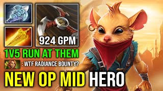 NEW OP MID BH Wind Waker + Radiance 1v5 No Fear Run At Them Unlimited Burn DPS New Meta Dota 2 screenshot 4