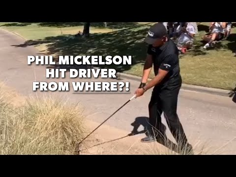 Phil Mickelson’s driver off the deck compilation
