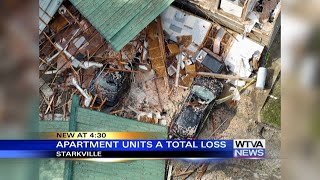 Severe weather left behind damage in Starkville