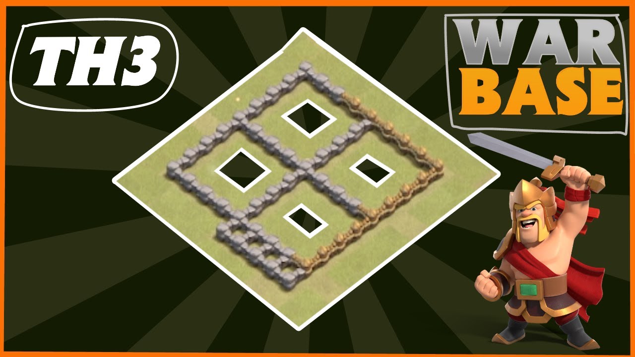 New BEST TH3 Base 2021 | Town Hall 3 War Base // Clash of Clans