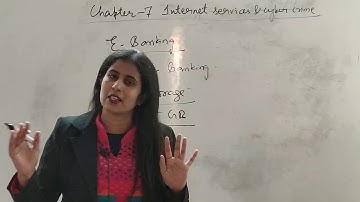 Class-VIII, Ch-7 ( Internet services & Cyber Crime )