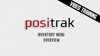 Positrak Video Training - Inventory Menu