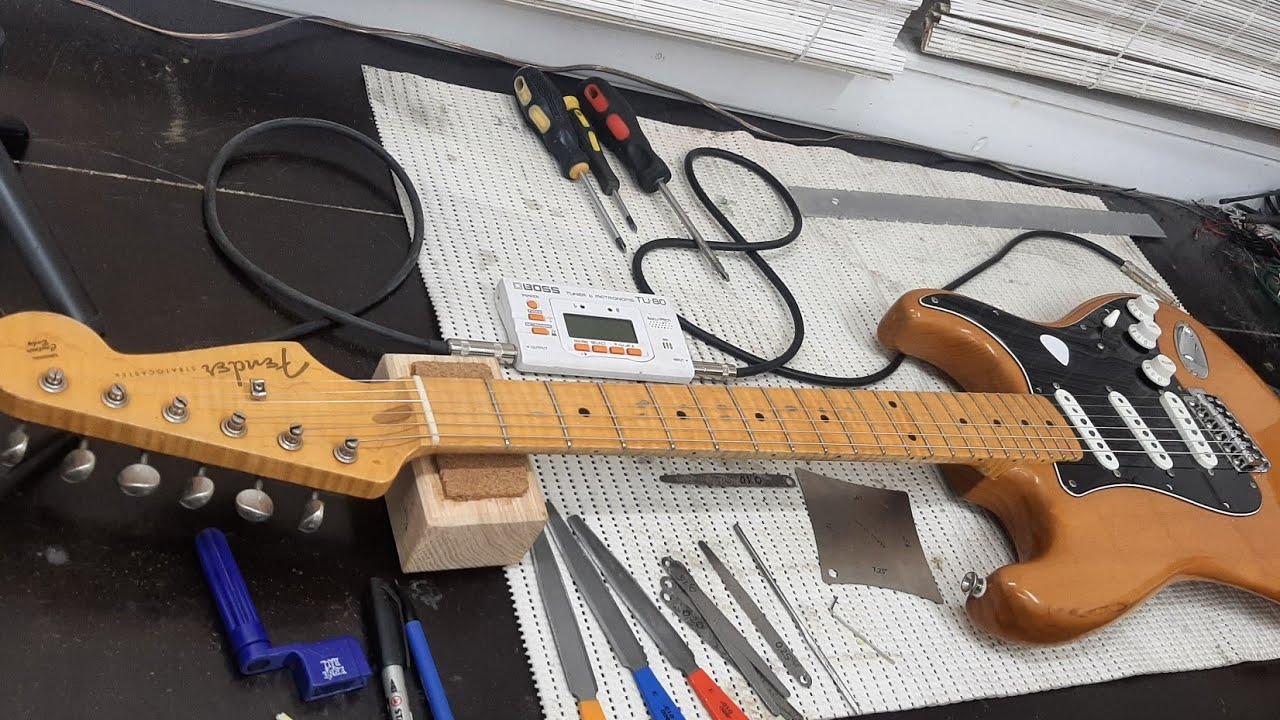 Полировка ладов на электрогитаре - 87 фото