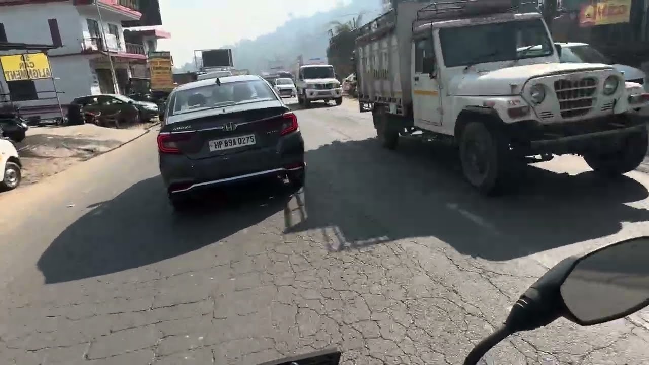 Riding Through Ghumarwin 🏍️ | Hidden Roads of Himachal