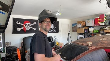 LIVE FEED - 1967 PONTIAC FIREBIRD - RUSTY ROOF REPAIR PART 4