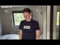 Hector Crouch shows off his state-of-the-art recovery lodge