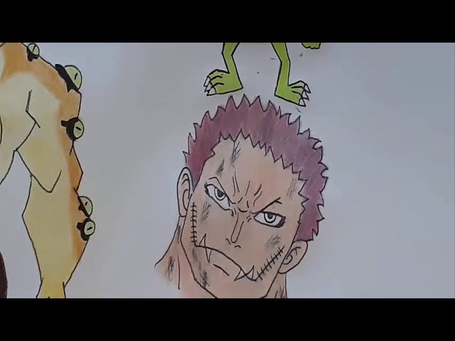 Fiz um desenho do katakuri, lembrando que sou iniciante