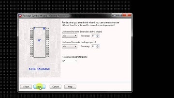 OrCAD PCB Editor Footprint Wizard SOIC under 23 seconds