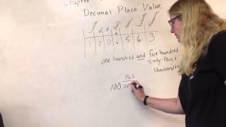 4th grade-Chapter 8 Decimal Place Value