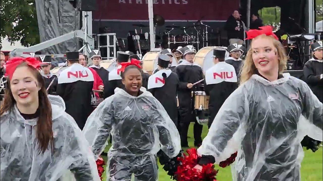 PEP RALLY NIU HUSKIE MARCHING BAND 2023 Oct 14 YouTube