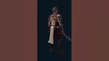 Character 3d model (Marmoset Render)