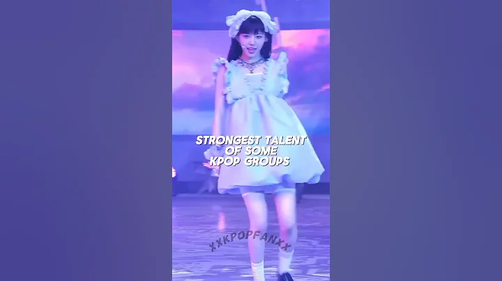 #kpop groups and their strong talent #shorts #babymonster #blackpink #kpop #illit