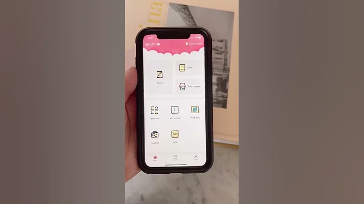 Instant Mobile Printer Thermal Printer Compatible with iOS + Android  #shorts