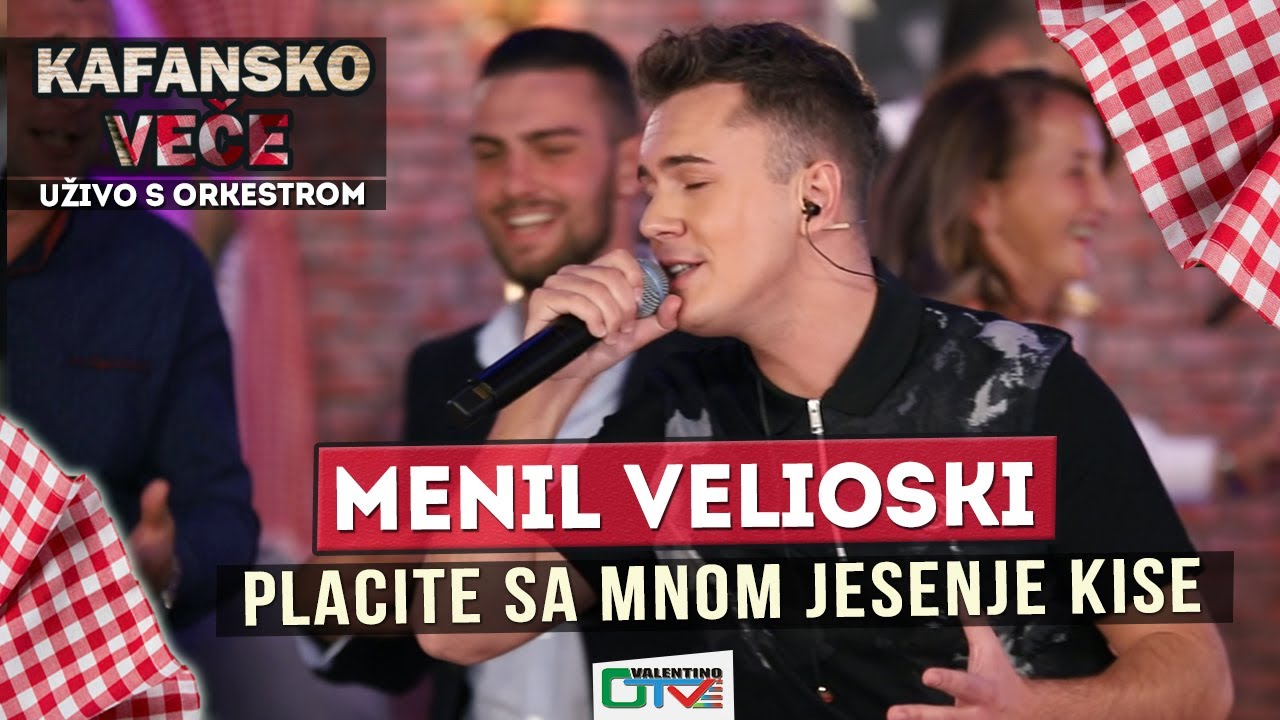 MENIL VELIOSKI - PLACITE SA MNOM JESENJE KISE | 2021 | UZIVO | OTV VALENTINO