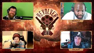 Revolver Live - Ep. 30 - Return Of The Atlanta Anaconda
Welcome to Revolver LIVE, The Podcast with 6 topics, reloaded weekly!
Dont forget to add your voice to each topic by emailing revolvergamescast@gmail.com
And follow the hosts on social media to keep up with the latest shenanigans:
Wilson: @RyuWilson
Twitch.tv/Wilson309
youtube.com/user/wilson187chaos
Gary: @GaryDiaz86_BT
Beastly: @Beastly Gamer
youtube.com/beastlygamer
Twitch.tv/TheBeastlyGamer12
Briar: @TheBriarRabbit
youtube.com/briarrabbit
twitch.tv/briarrabbit Revolver Live - Ep. 30 - Return Of The Atlanta Anaconda