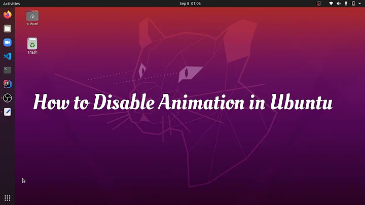 How to Disable Animation in Ubuntu 20.04??