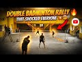 OMG 😱😳 DOUBLE BADMINTON RALLY THAT SHOCK EVERYONE 💥🔥🏸🤯🔥💥#soltansmash #shuttlesmash #badminton