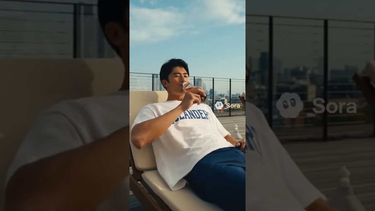 午後ティーでリラックスする野獣先輩