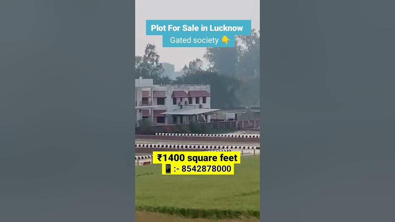 Plot For Sale in Lucknow nearby Mohanlal ganj home plot realestate 
