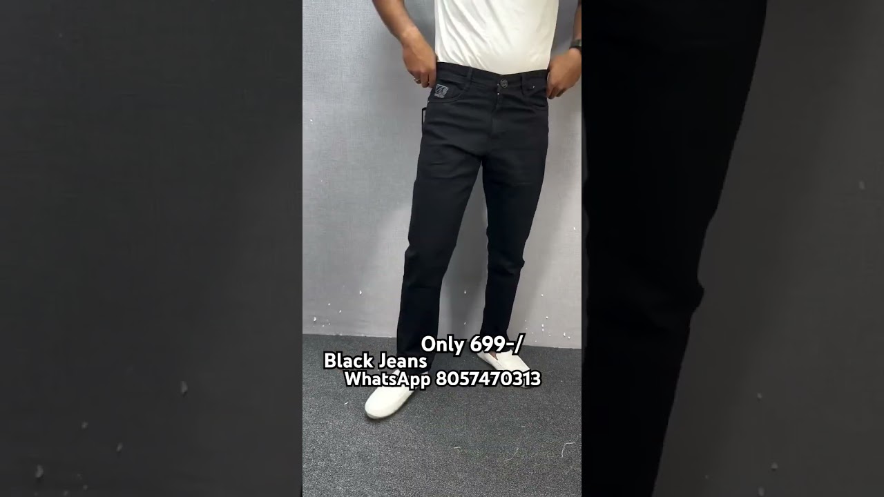 Black Jeans available for men🔥🔥