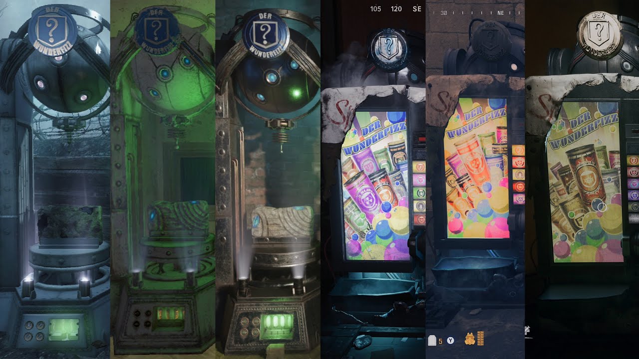 Call of Duty Zombies Der Wunderfizz Evolution (BO2,BO3,WW2,BO4,BOCW,MW3,BO6) Updated