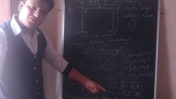 #RTU B TECH VII SEM DSS 16 marks numerical on plastic hinge concept