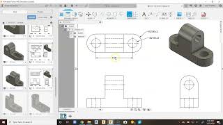 Autodesk Fusion Tutorial – Technical Drawing Creation - 20 Isos Project – Dimensioned Drawing #12