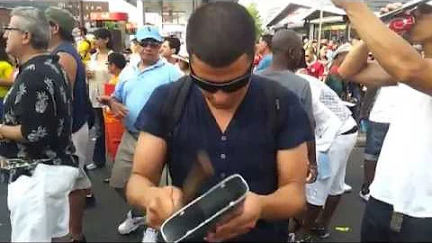 Jhan Carlos Lamprea percusion Festival Colombiano ...