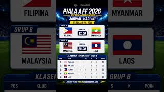 Jadwal Piala Aff Hari Ini, Selasa 28 Juli 2026