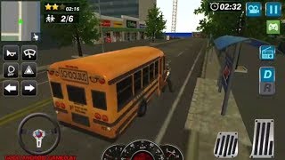 School Bus Driver Coach 2 - PRO BUS Driver Transporting Kids Android GamePlay FHD screenshot 5