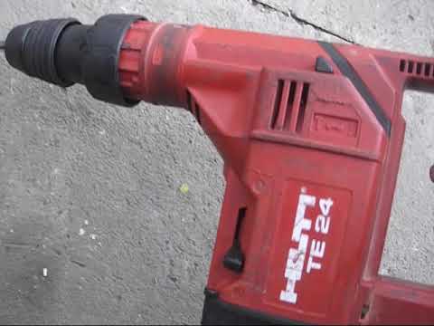Hilti TE 24 bez udarca - YouTube