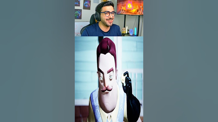 الجار النفسية 3 😱 hello neighbor curse retold