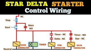 Control Wiring for STAR DELTA STARTER in hindi | Starter Control Wiring | Electrical Technician