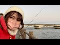 女独りで夜まで浮き釣りをしたらまさかの魚が入れ食いになった