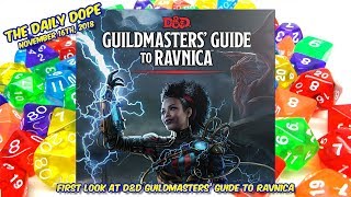 Guildmasters' Guide to Ravnica - First Look and Page Through on The Daily Dope #199