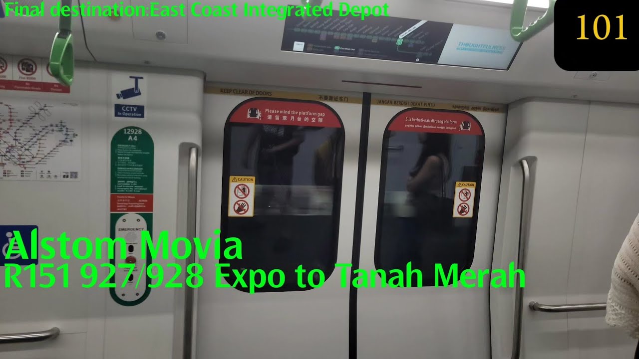 [SMRT] R151 927/928 Expo to Tanah Merah 
