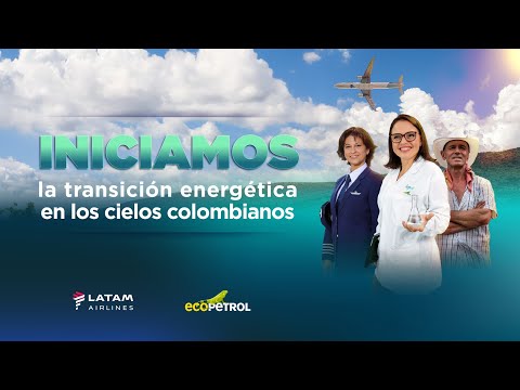 Iniciamos la transición energética en los cielos colombianos.